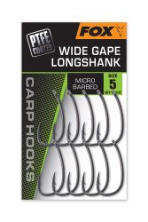 Fox Carp Hooks Wide Gape Longshank 1