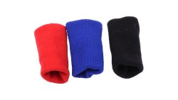 Stripping Guards Fingerskydd Rosa Blå Svart 3p