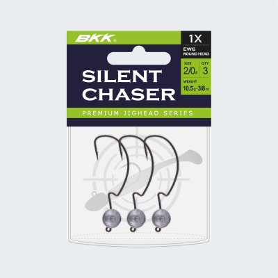 BKK Silent Chaser EWG Round Head 3/0 (3-pack)
