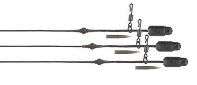 Zoom bild av Fox Edged Naturals Leadcore Heli-Clip Rigs 50lb 3-pack 1